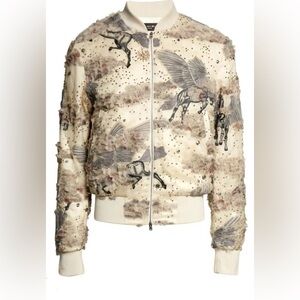 AMIRI's Spring-Summer 2023 Shrunken Bomber hand-embellished